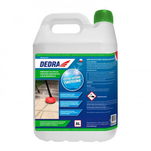 Solutie de curatat terase, gresie sau piatra, 5L , pentru aparat de spalat cu presiune, Dedra