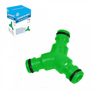 Splitter cu 3 căi , connector rapid 1/2" , Silverline 3-Way Connectors 1/2"