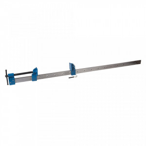 Presa heavy duty, otel, 900 mm, capete fonta, bara otel, Silverline
