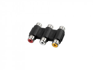 Adaptor 3 x RCA mama - 3 x RCA mama, Deltac C