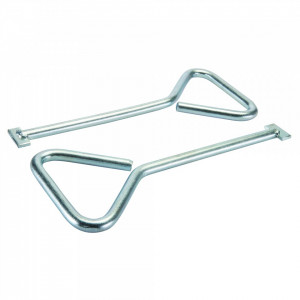 Cheie canal set 2 bucati , 320mm , Silverline Manhole Cover Keys T-End 2pk