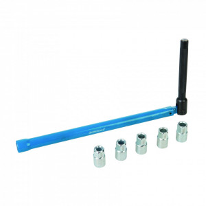 Cheie cu prelungitor pentru schimbat bateria de la chiuveta , spatii inguste , Silverline Tap Installation Tool