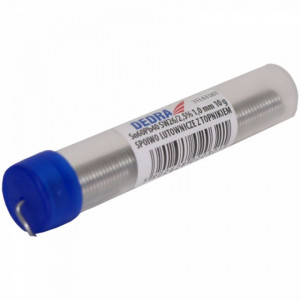 Cositor , fludor cu flux la tub , 1mm , 10gr , Dedra 31L61001
