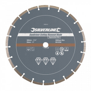 Disc piatra, caramida, 300 x 20mm, Silverline