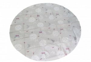 Fata de masa rotunda, 155cm, 100% polipropilen, oeko-tex standard 100, model fluturi, VKTools