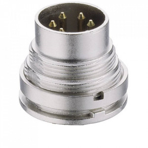 Mufa profesionala aparat 5DIN, male, 180 grade, Lumberg