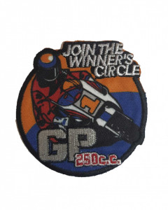 Petic textil, patch brodat , 80mm, moto racing, Wenco