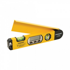 Raportor digital cu nivela/boloboc pentru masurare/copiere unghiuri, 320mm, Silverline