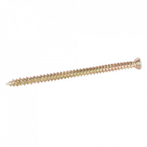 Set 10 suruburi fixare tamplarie PVC, 7.5 x 122mm, Fixman