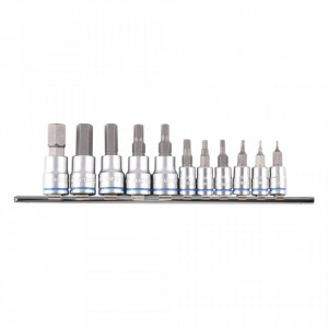 Set 11 chei tip hexagonal,profesional, otel S2 , Kincrome
