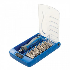 Set 37 biti, surubelnita precizie, telefoane mobile, Silverline