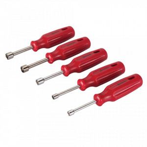 Set 5 surubelnite HEX, 5, 6, 8, 10,12mm, 150mm, Silverline