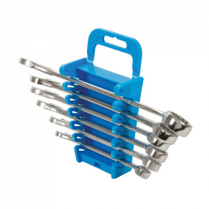 Set 6 chei fixe combinate, imperial, 3/8", 7/16", 1/2", 9/16", 5/8",11/16" Silverline