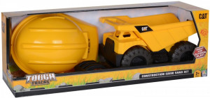 Set autobasculata, Cat Tough Truks, casca, dublu lopata