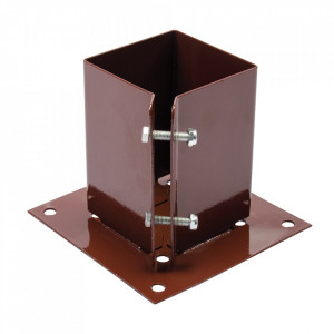 Suport fixare stalpi lemn, 100 x 100mm x 165mm, Fixman
