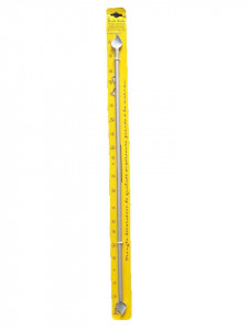 Suport perdea mini, expandabil, 60 - 80 cm, 10mm, metal, argintiu, Rido Deko