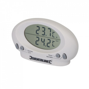 Termomentru digital cu senzor fir exterior, -50 / 50 grade, Silverline