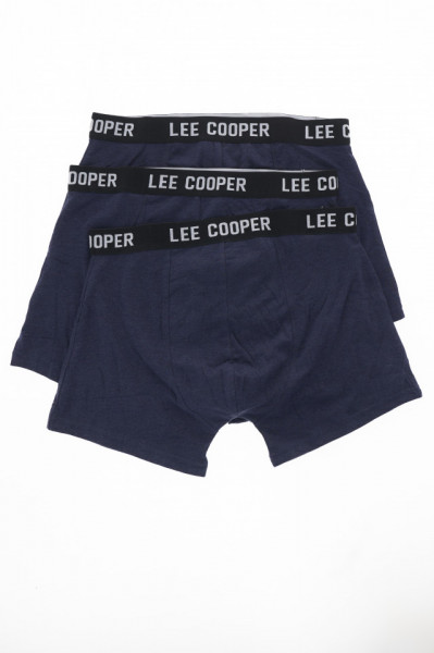 Lee Cooper - Férfi boxer logóval 3 páros készlet
