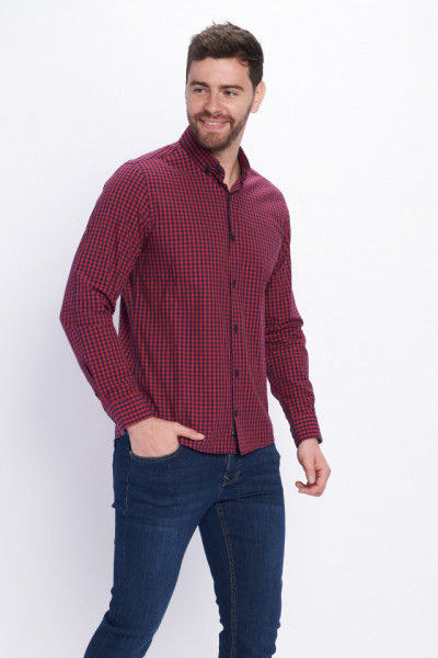Lee Cooper - Férfi Ingek Hosszú Ujjú