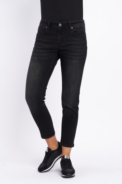 Lee Cooper - Blugi dama cu talie inalta si croiala slim