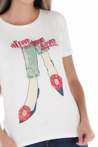Timeout - Női póló nyomtatással és üzenettel