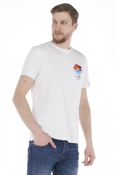 Kenvelo - Nyomtatott képpel ellátott férfi póló