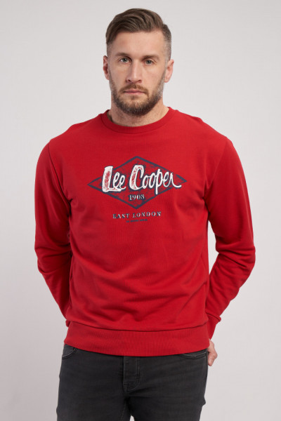 Lee Cooper - Férfi Pulóver Hosszú Ujjú Kerek Nyak
