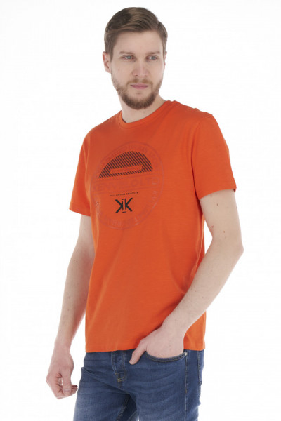 Kenvelo - Férfi ing texturált nyomtatással