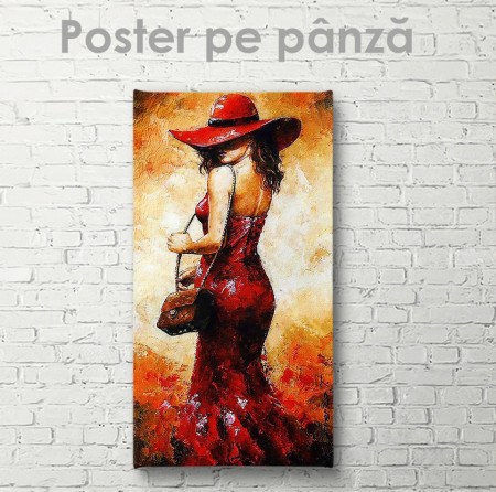 Poster, Fata de foc