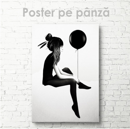 Poster, Balonul negru