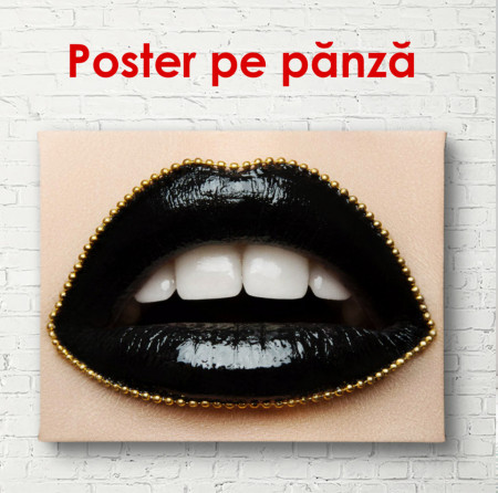 Poster, Buzele negre