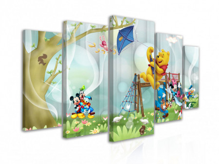 Tablou modular, Winnie the Pooh și prietenii lui