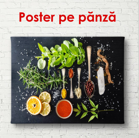 Poster, Ingrediente pentru mâncare