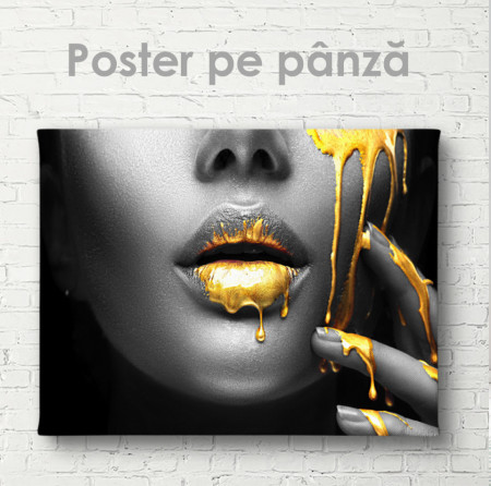 Poster, Vopsea aurie