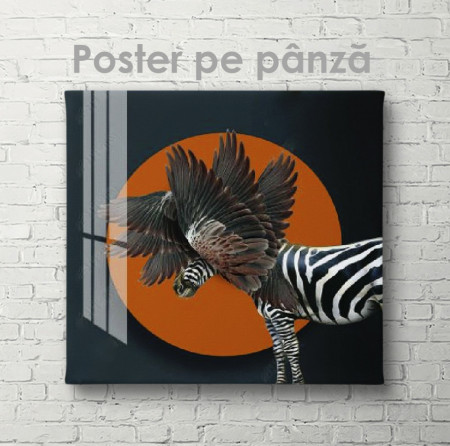 Poster, Zebră fantastică
