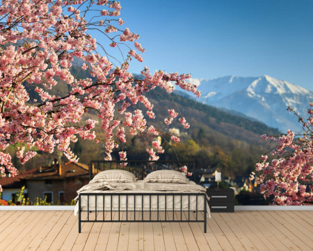 Fototapet, Sakura japoneză