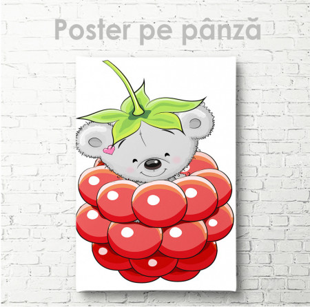 Poster, Koala în zmeură