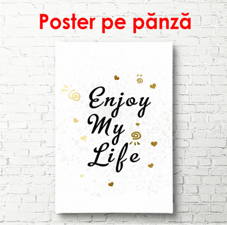 Poster, Bucură-te de viață