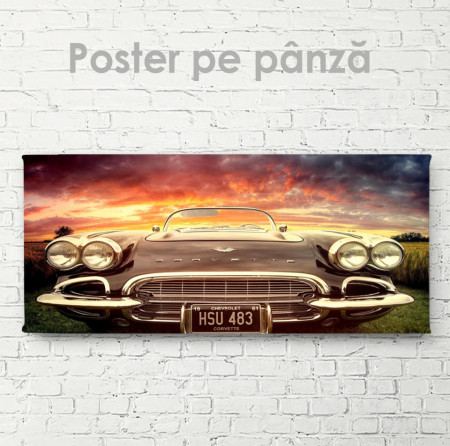 Poster, Corvette