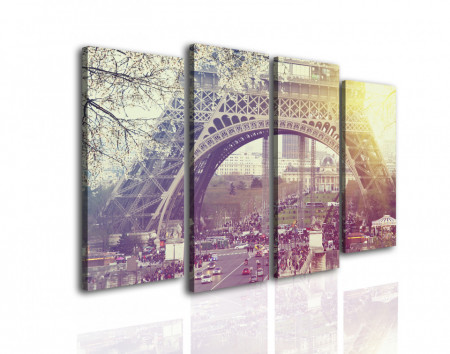 Tablou modular, Răsăritul în Paris.
