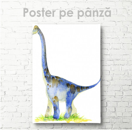 Poster, Dinozaur în acuarelă 1