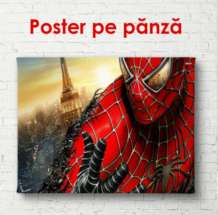 Poster, Omul de păianjen aproape