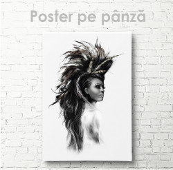 Poster, Fata indiană