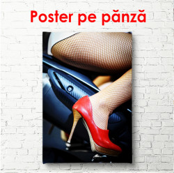 Poster, Pantof roșu