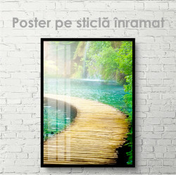 Poster, Podul peste iaz
