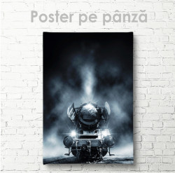 Poster, Tren în ceață