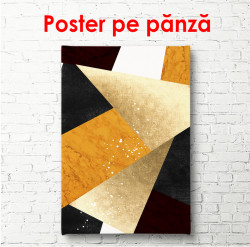 Poster, Triunghiuri abstracte strălucitoare