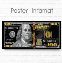 Poster, 100 de dolari americani