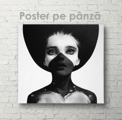 Poster, Arta alb-negru