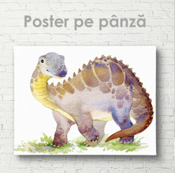 Poster, Dinozaur în acuarelă 5